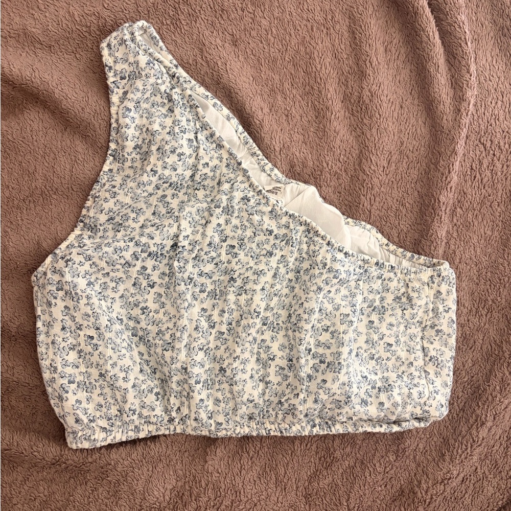 AMERICAN EAGLE Floral Print Women's Top